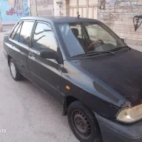 پراید مشکی مدل ۹۳ بدون رنگ