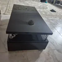 میز جلومبلی ۳ عدد مشکی و قهوه ای  هر کدام ۲ تومن|مبلمان خانگی و میز عسلی|قائم‌شهر, |دیوار