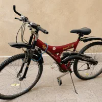 دوچرخه کوهستان برند سایز ۲۶ بدنه آلومینیومی ۸ دنده