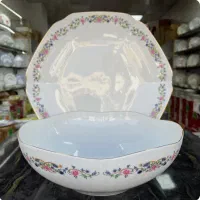 قاب و قدح طرح گلستان زرین