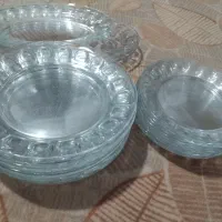 بشقاب شیشه ای|ظروف سرو و پذیرایی|قم, زنبیل آباد|دیوار