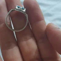 فیروزه نیشابوری رکاب نقره دست ساز|جواهرات|یزد, |دیوار