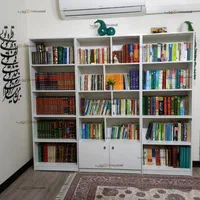 کتابخانه قفسه کد K200.S کمددار|کتابخانه، شلف، قفسه‌های دیواری|تهران, جردن|دیوار