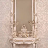 اینه ومیز با پارتیشن