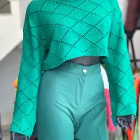 کراپ دیزلد و شلوار مازراتی