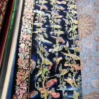فرش ابریشم|فرش|تبریز, |دیوار