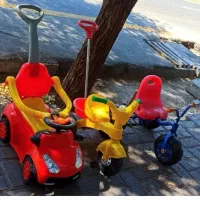 اسباب بازی بچه دوچرخه و سه چرخه دختر وپسر
