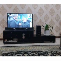 میز تلویزیون تمامMDFکشودار طول ۱۵۰ ارتفاع۵۰