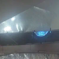 هود آلمینیومی با فن هواکش