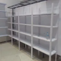 قفسه انباری پیچ و مهره ای طوسی .قفسه کارگاه.|فروشگاه و مغازه|رشت, جانبازان|دیوار