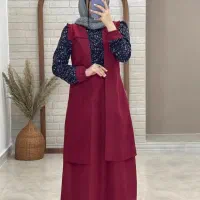 پیراهن مانتویی سایز38-42