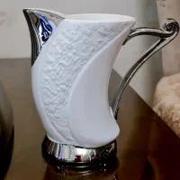 ست کتری روگازی برگامو اصل چین و سینی شیشه ای|قوری، کتری، قهوه‌ساز دستی|تهران, دهکده المپیک|دیوار