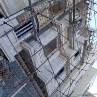 اجرا سنگکاری کاشی سرامیک کاری طرح سیمانی باغ ویلا