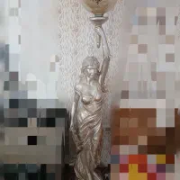 آباژور مجسمه ای|چراغ خواب و آباژور|مشهد, طرق|دیوار
