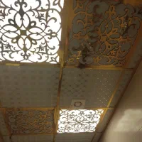 نصب قاب بندی پارکت قرنیز سقف کاذب آیینه