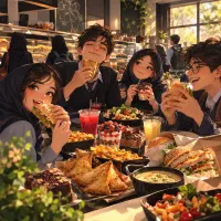 همکاری با مدارس‌وبوفه‌ها تهیه انواع اغذیه رستاخیز
