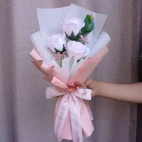 باکس گل هدیه به صورت تک و عمده|گل مصنوعی|قم, لبچال|دیوار