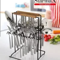 سرویس ۳۹ پارچه قاشق و چنگال استارمکس در رنگ بندی