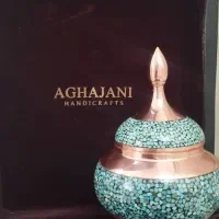 شکلات خوری مس فیروزه کوب آقاجانی|صنایع دستی و سایر لوازم تزئینی|تهران, شهرک دانشگاه|دیوار