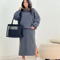 بافت کت دامن پاییزه شیک|لباس|اردبیل, |دیوار