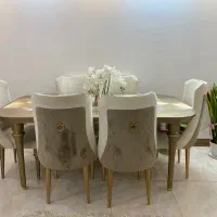 میزناهار خوری ۶ نفره|میز و صندلی غذاخوری|قائم‌شهر, |دیوار