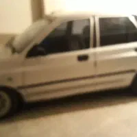 پراید مدل اخر ۹۰ داشبورد جدیددر شهر تفرش