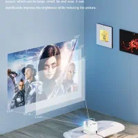 ویدئو پرژکتور قابل حمل اندروید کوچک|تلویزیون و پروژکتور|قم, صفائیه|دیوار