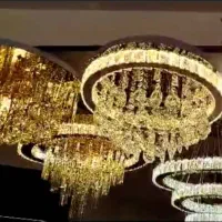پرده و لوستر تزئینی|لوستر و چراغ آویز|رامهرمز, |دیوار
