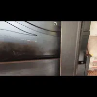 تخت خواب دونفره چوبی به همراه تشک نو