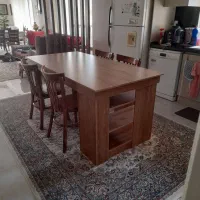 فروش میز غذاخوری ام دی اف کاملا نو