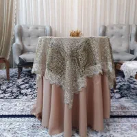 میز خاطره همراه رومیزی