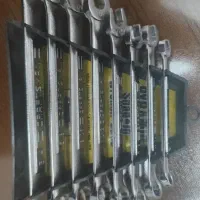 مجموعه 8 عددی آچار تخت و یکسر رینگی اصل آمریکایی