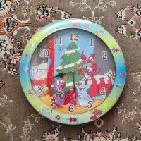 ساعت دیواری کودک . بچه گانه