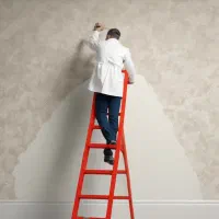 نصاب کاغذ دیواری نقاشی بازسازی