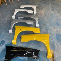 گلگیر و کاپوت پراید سفید نقره ای