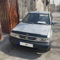 پراید ۸۷ نقره ای دوگانه دستی