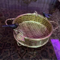 سبد حصیری برنز