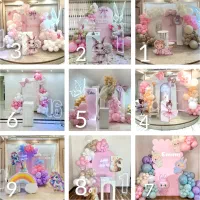 بادکنک آرایی ،گل آرایی ،تم تولد حنا بله برون پاگشا