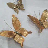 دیوارکوب پروانه جنس مس