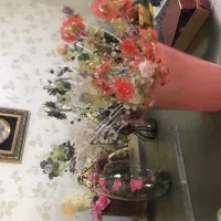 گل کریستالی گل مصنوعی