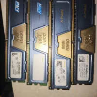 چهار عدد رم کامپیوتر 1g ddr2