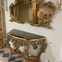 آینه و میز کنسول سلطنتی کلاسیک