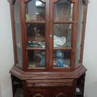 بوفه دو تیکه چوبی