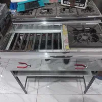 کبابپز هوددار ۲۰ شعله|اجاق گاز و لوازم برقی پخت‌وپز|تبریز, |دیوار