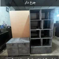 کتابخانه شبکه ای|کتابخانه، شلف، قفسه‌های دیواری|اردبیل, |دیوار