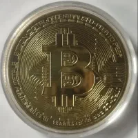 سکه ی بیتکوین فیزیکی