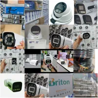 ۶ عدد دوربین مداربسته وارم لایت دید درشب وروز رنگی