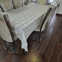 مبل کلاسیک در حد نو 7نفره و نهار خوری 8 نفره فروشی|مبلمان خانگی و میز عسلی|تهران, شهران شمالی|دیوار