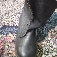 پوتین وکفش چرم