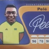 کارت فوتبالی پله